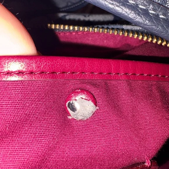 💙 Coach Signature Denim Cargo Shoulder Bag | 3239 - Picture 13 of 16